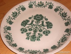 Alföldi zöld madaras  tányér 24 cm