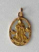 Arany Szűz Mária medál