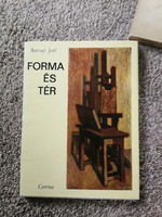 Barcsay Jenő   A forma és a tér nagyon ritka könyve, eredeti kiadás.