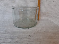 Colorless, blown, refrigerated glass container