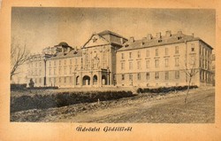 C - 056 Futott magyarországi képeslapok  Gödöllő - Egyetem  (eredeti 60 filléres)