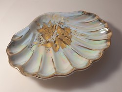 Thun kagyló formájú porcelán tálka