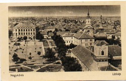 C - 049 Futott magyarországi képeslapok  Nagykőrös - látkép  (eredeti 60 filléres)
