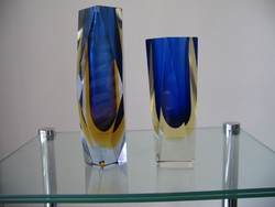 Manduzzato, art deco, sommerso vázák (Murano)