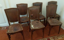 6 antik szék