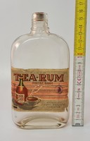 Rum bottle with the label 