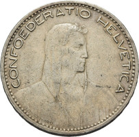 Svájc 1923 5 frank!!!25 gr