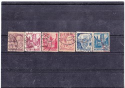 Németország Württenbergi francia megszálási övezet forgalmi bélyegek 1947-1949