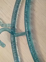 Blue Plexiglass Hanger - 