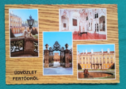Magyarország,Fertőd,Kastély,postatiszta képeslap