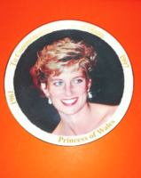 Porcelain decorative plate issued in memory of Diana, Princess of Wales
