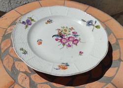 Antique Herendi 1914, Farkashàzy Fischer Mór era Centerpiece, serving tray, cake tray, fruit tray