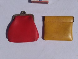 Két darab retro pénztárca - együtt