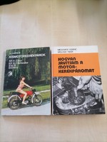 Retro motoros könyvek