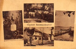 Ba - 123 panoramas of the Balaton region in the middle of the 20th century. Balatonszárszó, details