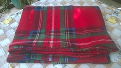 "Skót" kockás takaró-pléd kisebb méret