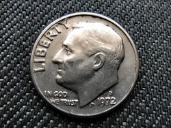 USA Roosevelt 1 dime 1972 D (id32327)