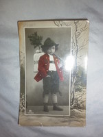 ​régi képeslap fiúcskával 1906
