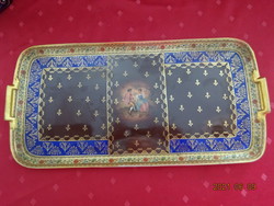 Alt wien german porcelain with antique tray with scene image. He has!