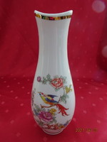 Hollóház porcelain, bird vase, height 24.5 cm. He has!