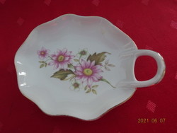 Romanian porcelain, floral centerpiece, length 14 cm. He has!
