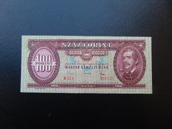 100 forint 1968 B 274 Szép ropogós bankjegy