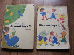 Olvasókönyv 1.o. 1980 és Olvasókönyv 2.o. 1984 Általános iskolások számára