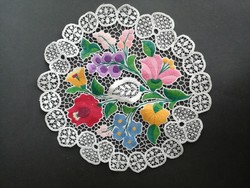 Kalocsai rosette lace tablecloth - ep