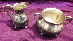 Silver-plated table pouring set