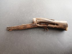 antik pisztoly puska torzó  fellelt állapotban - EP