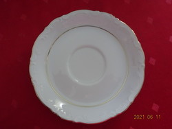 Mitterteich bavaria German porcelain quality teacup coaster, diameter 14.5 cm. He has!