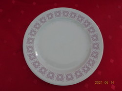 Lowland porcelain, purple patterned small plate, diameter 19.5 cm. He has!