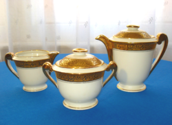 French Limoges porcelain coffee and chocolate serving set