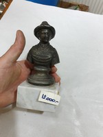 Vintage spelter bust