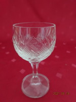 Glass beaker with liqueur, height 8 cm. He has!