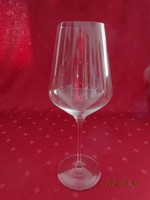Glass beaker with wine, height 25 cm. He has!