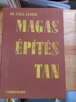 Retro építészeti egyetemi tankönyv: Magasépitéstan-1982.