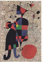 Képeslap / Joan Miró festménye /