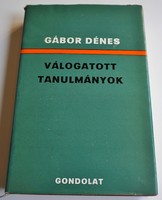 Dénes Gábor selected studies