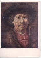 Képeslap /  Rembrandt Harmenszoon van Rijn festménye /