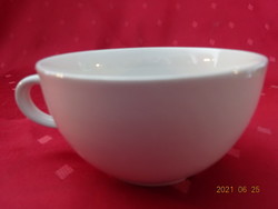 German porcelain, white, thick-walled teacup, diameter 11 cm. He has!
