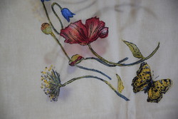 Álomszép Ágynemű garnitúra Paplanhuzat párnahuzat pillangó lepke virág minta 190 x 136