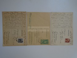 G2021.121  Levelezőlapok Serf Lajos tanárnnak - 1944 Éberhárd  Malinovo, Szlovákia  Kassa, Budapest