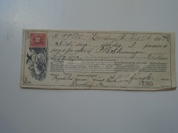 G2021.164 Váltó  - 55  dollár  Lewisburg PA, 1913  P.B. Steininger  Promissory note   2 cent bélyeg