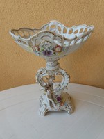 Porcelán - PMP Schierholz Plaue - ovális angyalkás kehely