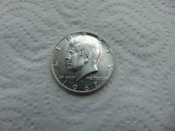USA Kennedy ezüst 1/2 dollár 1967  11.36 gramm
