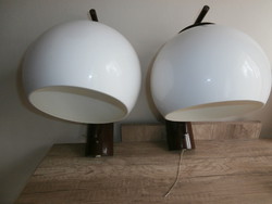 Pair of retro desing deer wall lamps