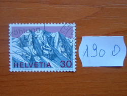 SVÁJC 30 (R) 1970 A Svájci Labdarúgó Szövetség 75. évfordulója - Népszámlálás - Svájci Alpok 190.O