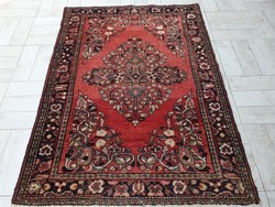 Eredeti iráni szaruq 110x150 kézi csomózású gyapjú perzsa szőnyeg ingyen posta  MK13