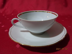 Winter porcelain German porcelain teacup with other placemat. He has!